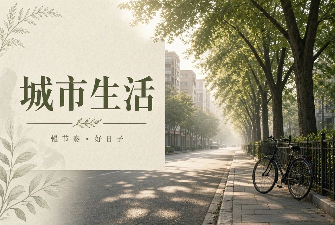 城市生活内容图