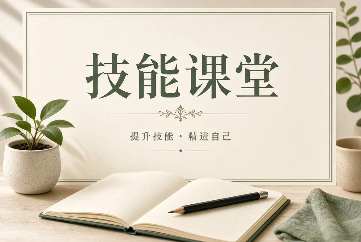 技能课堂内容图